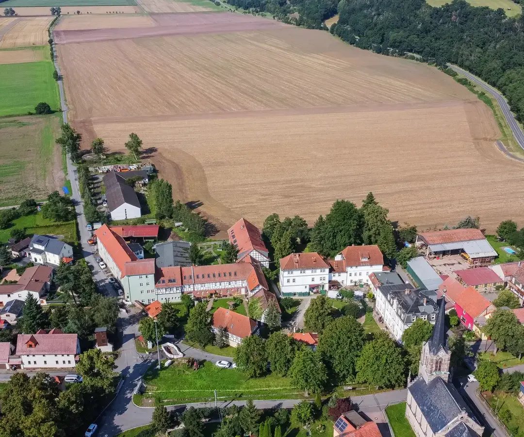 Luftaufnahme der Seniorenresidenz Etzelbach
